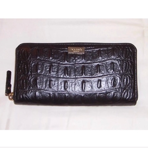 kate spade Handbags - RARE Authentic Kate Spade Black Crocodile Wallet